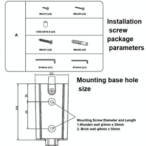 Quick Release Wall Mount for Computer Monitor | Silver Gray
