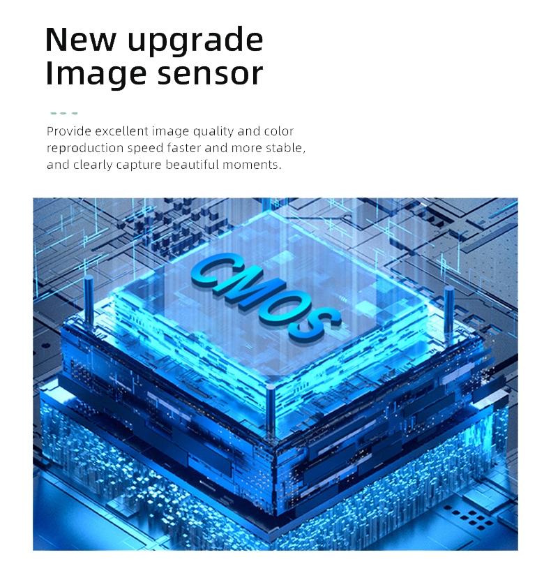 Portable 16X Zoom HD Digital Camera with 2.88 IPS Screen | Champagne Gold