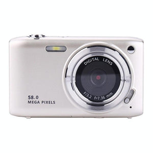 Portable 16X Zoom HD Digital Camera with 2.88 IPS Screen | Champagne Gold