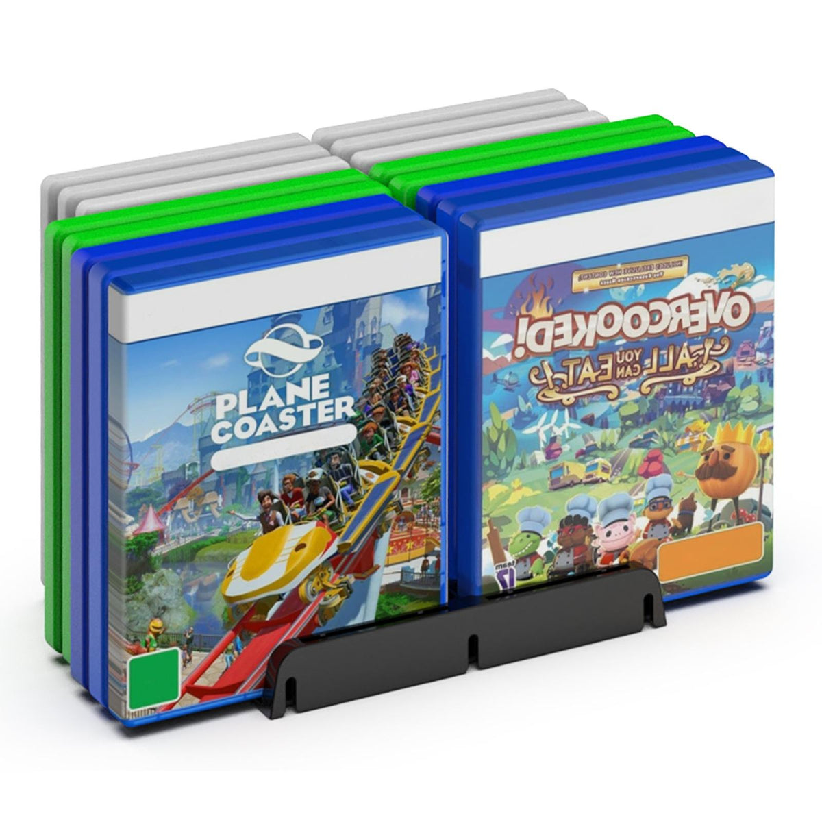 Desktop CD Storage Stand | Large Capacity | Black