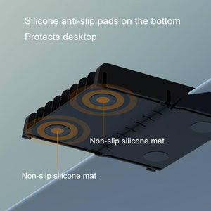 Desktop CD Storage Stand | Large Capacity | Black