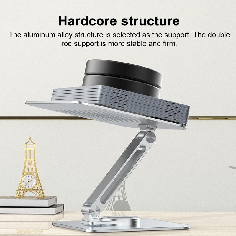 Lenovo ThinkPlus Desktop Laptop Holder | Silver