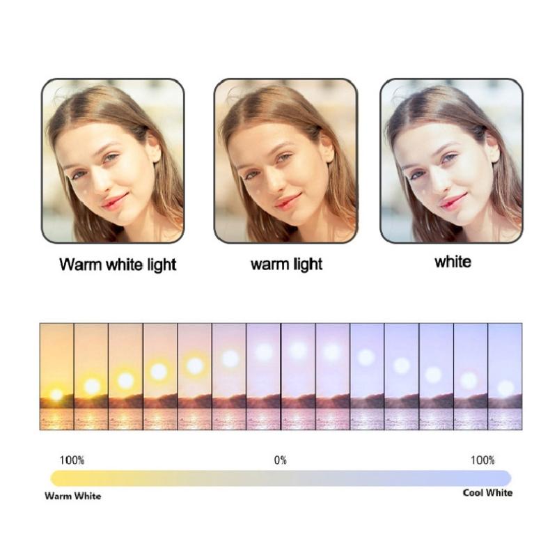 Selfie Live Broadcast Ring Light for Beautifying & Fill Lighting