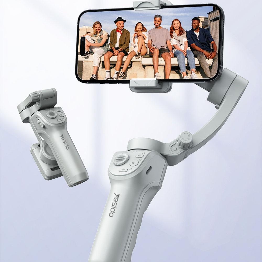 Three-Axis Handheld Gimbal for SF18 Phone | Anti-Shake | White