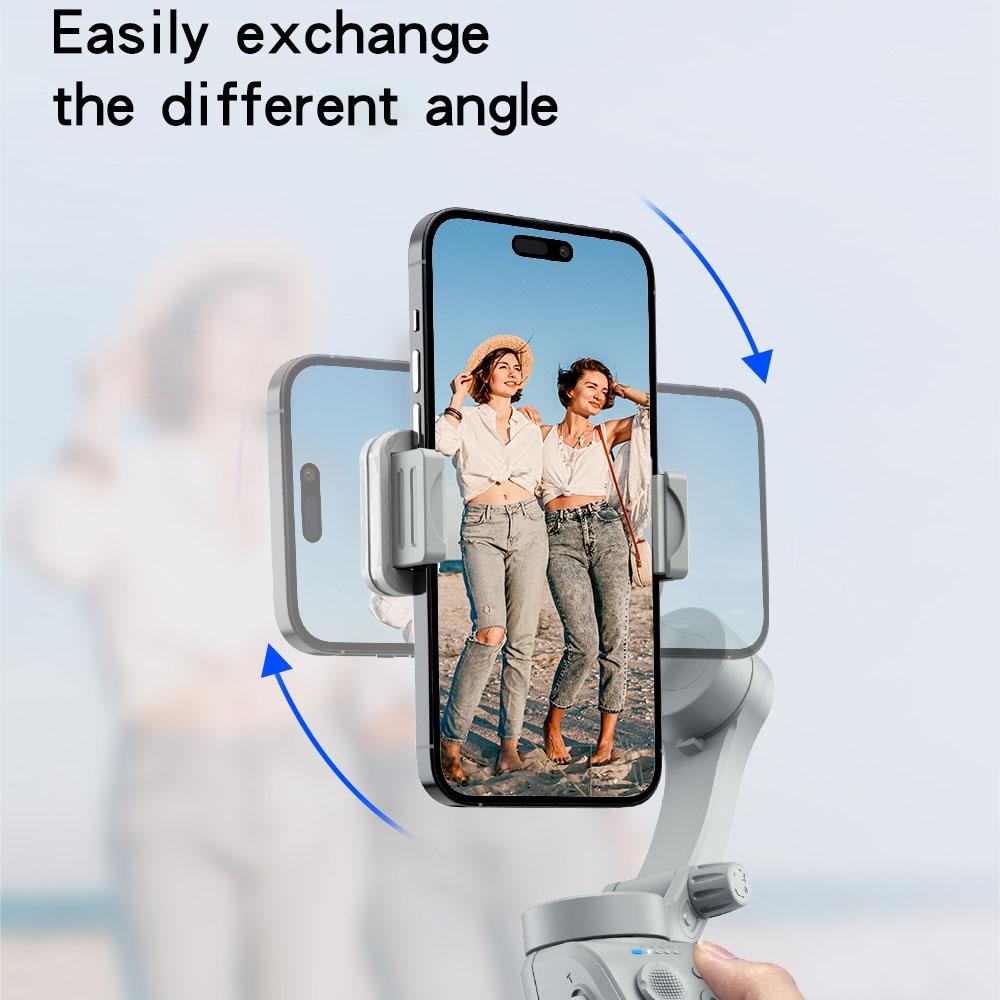 Three-Axis Handheld Gimbal for SF18 Phone | Anti-Shake | White