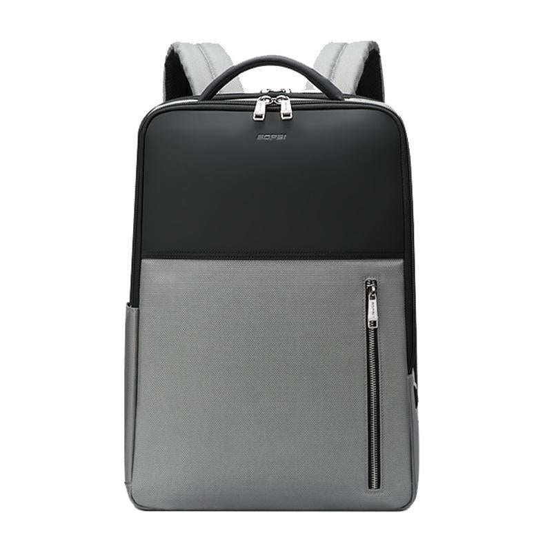 Multifunctional Anti-Theft Laptop Backpack | Silver Gray | USB Charging Hole | Secure Design