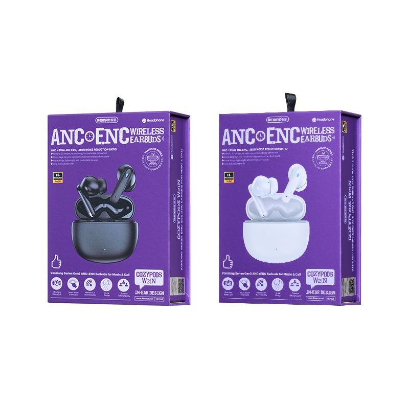 Noise-Cancelling Bluetooth Earphones | Wireless | Ivory White | Music + Calls