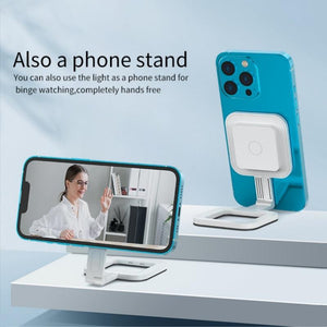 Portable Magnetic Selfie Light | Live Streaming | Skin Beauty | Black