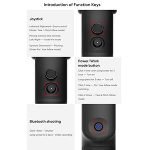 Capture1 Outdoor Video Gimbal Stabilizer | Black