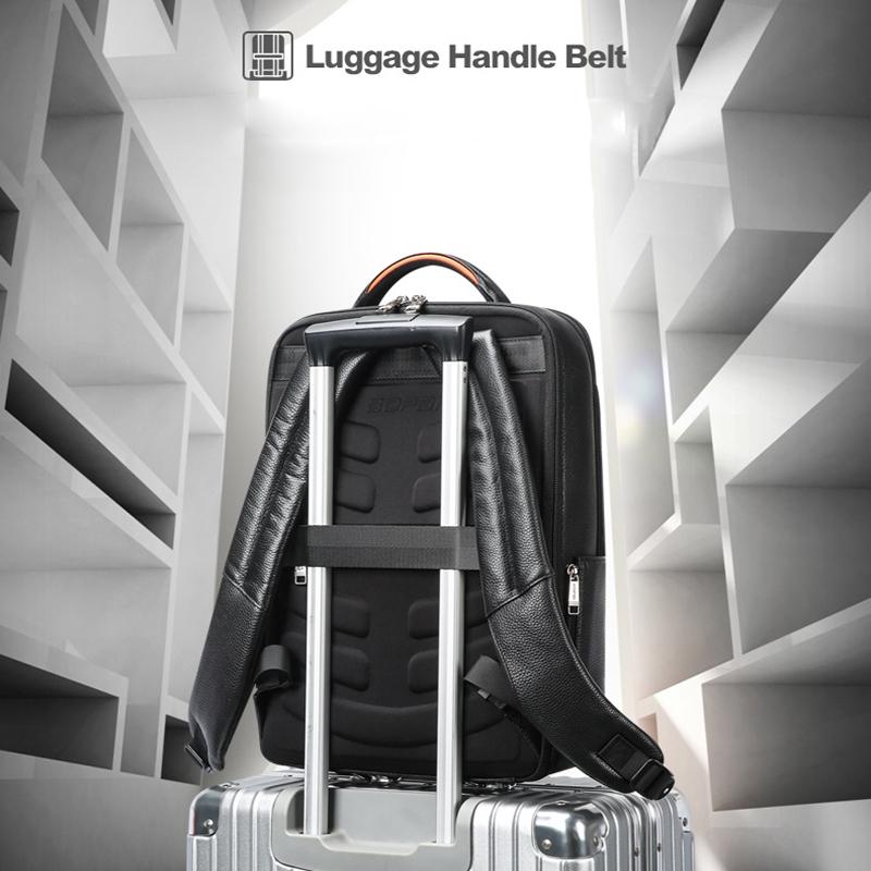 Multifunctional Anti-Theft Laptop Business Backpack | With USB Charging Hole | Black