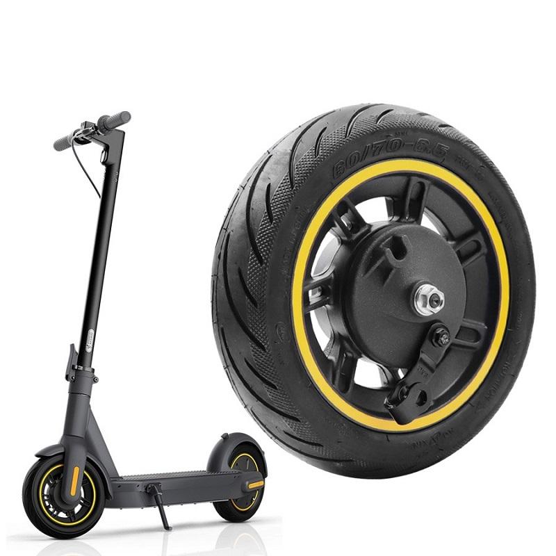 Front Wheel for Ninebot Max G30 | 10 Inch Tubeless | Yellow