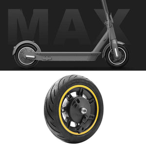Front Wheel for Ninebot Max G30 | 10 Inch Tubeless | Yellow