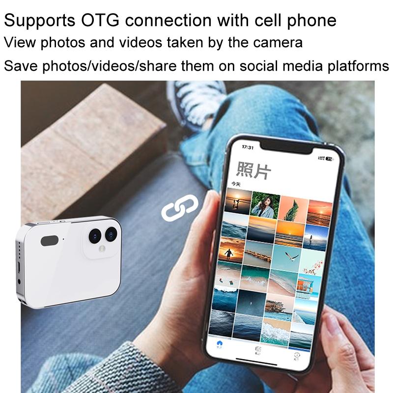 Smart HD Digital Camera with Touch Screen & Video Recording | Excludes Memory | Black