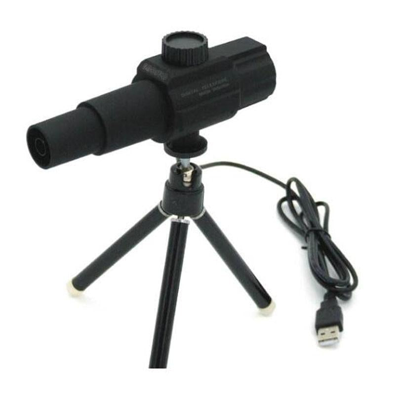 USB Digital Telescope with Live Streaming and Playback | Black