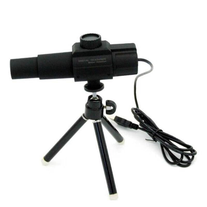 USB Digital Telescope with Live Streaming and Playback | Black