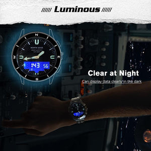 Stainless Steel Multifunction Smart Watch for Men | Waterproof