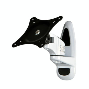Universal Swivel Wall Mount for Computer Monitors | White