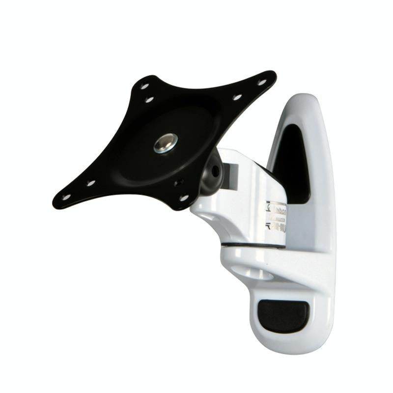 Universal Swivel Wall Mount for Computer Monitors | White