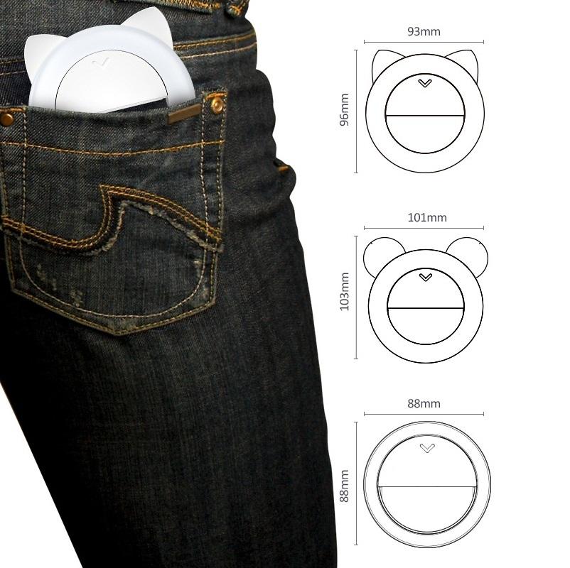 2 - Pack Large - Capacity Live Video Conference Ring Light for Mobile Phone Selfies | Round