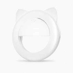 2 - Pack Large - Capacity Live Video Conference Ring Light for Mobile Phone Selfies | Round