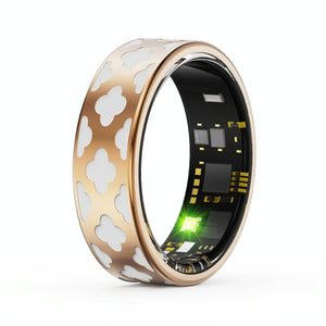 Smart Ring | Heart Rate | Blood Oxygen | Sleep Monitoring | Rose Gold | Size 7