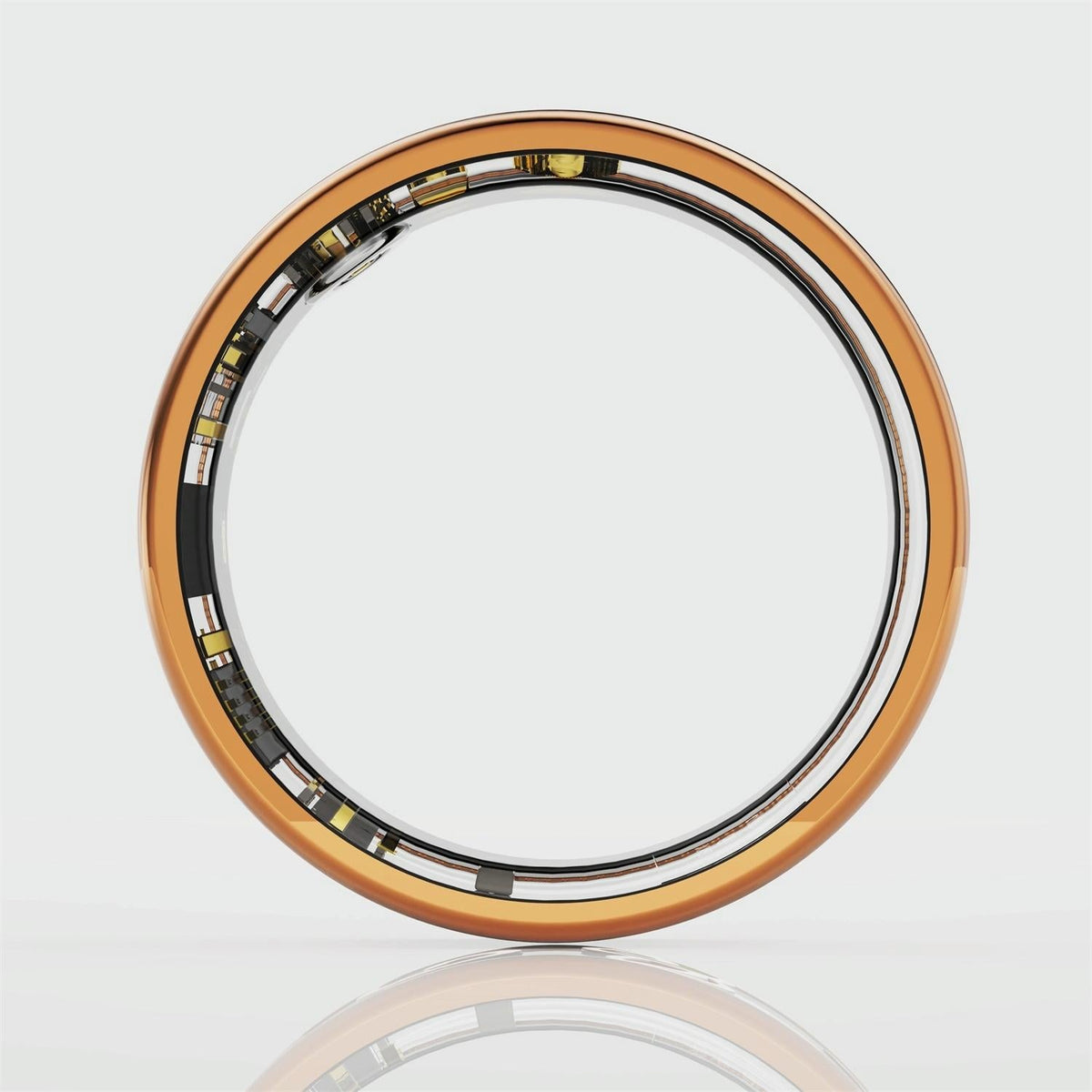 Smart Ring | Heart Rate | Blood Oxygen | Sleep Monitoring | Rose Gold | Size 7