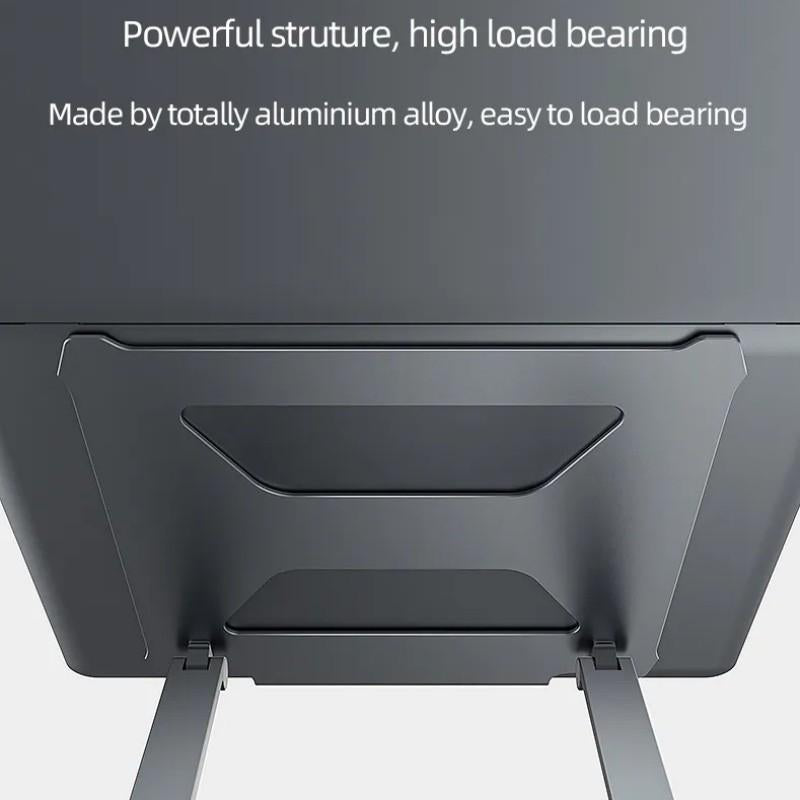 Aluminum Laptop Holder for 14-17.3 Inch Screens | Ergonomic Design