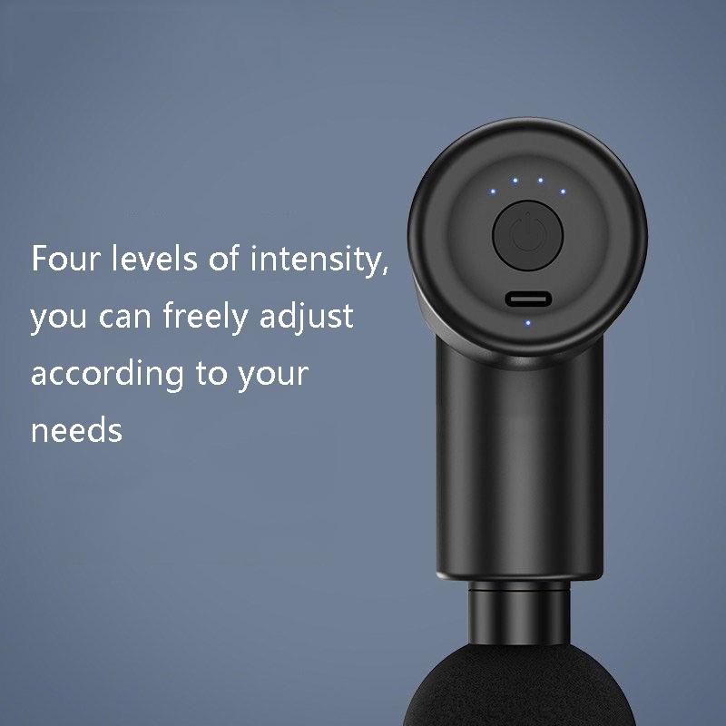 Portable Brushless Muscle Massager | Black