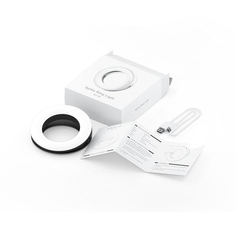 Selfie Ring Light for Mobile Phones | Beauty Enhancer | White