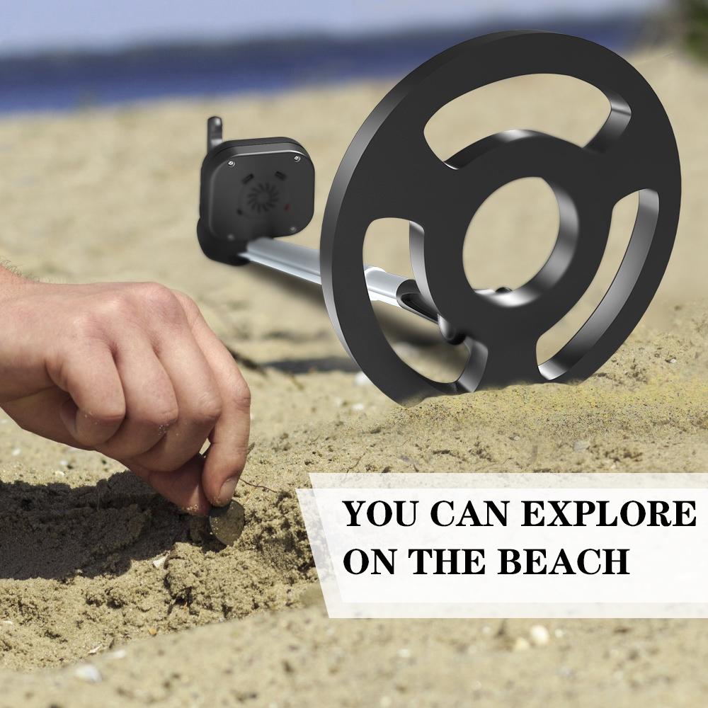 Kids Beach Metal Detector | Black