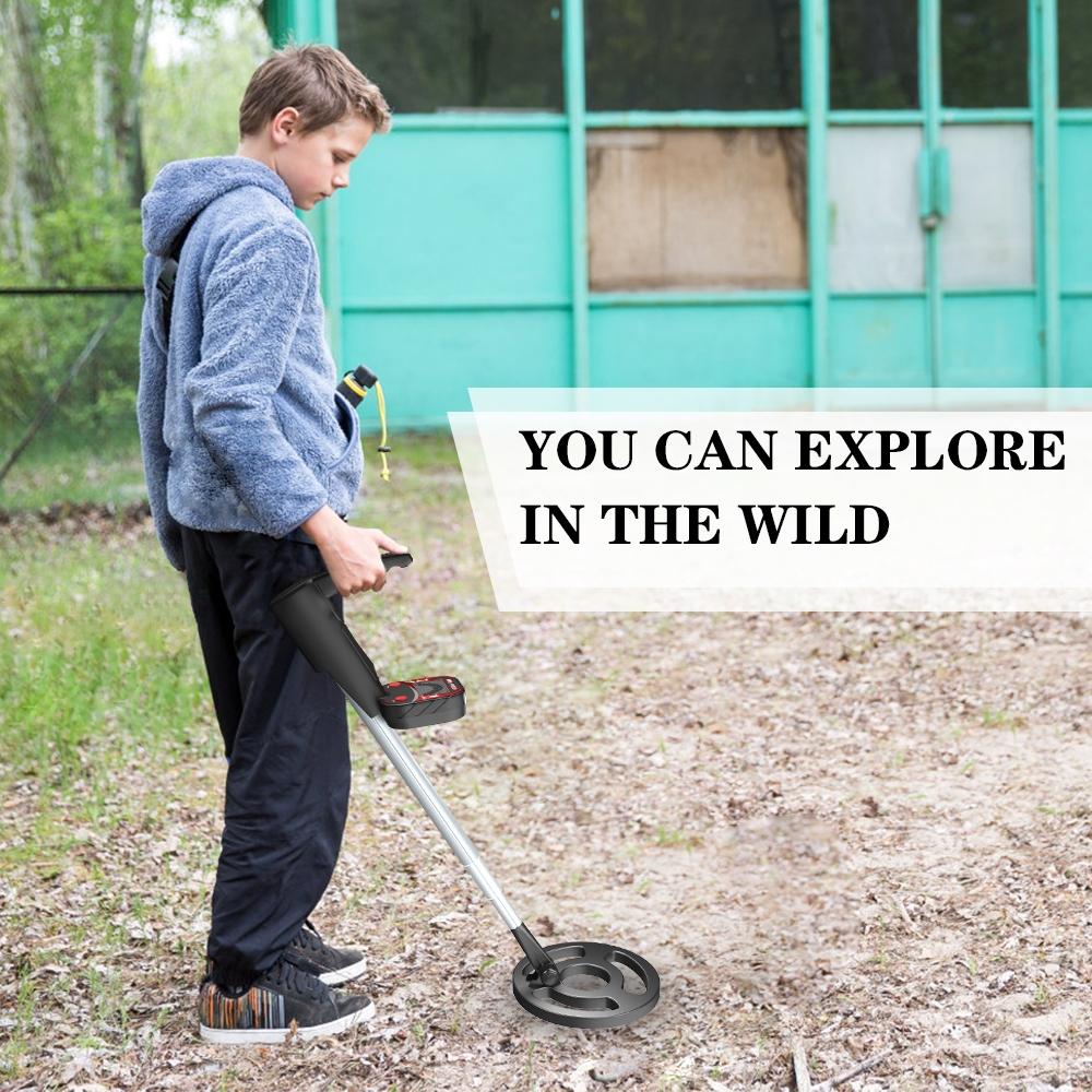 Kids Beach Metal Detector | Black