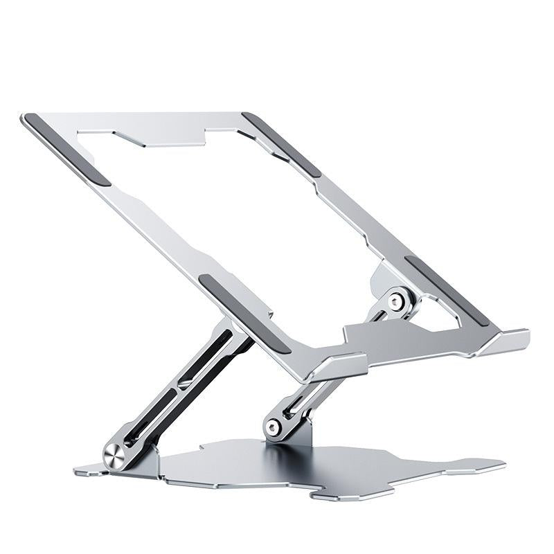 Foldable Laptop Stand | Hollow Design Heat-Dissipating Flat Desktop | Deep Space Gray