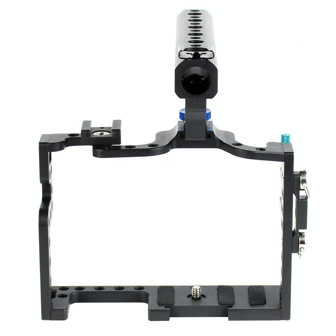 Panasonic Lumix GH3 / GH4 Video Cage Stabilizer with Metal Handle | Black