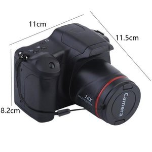 16X Zoom HD SLR Camera | Black
