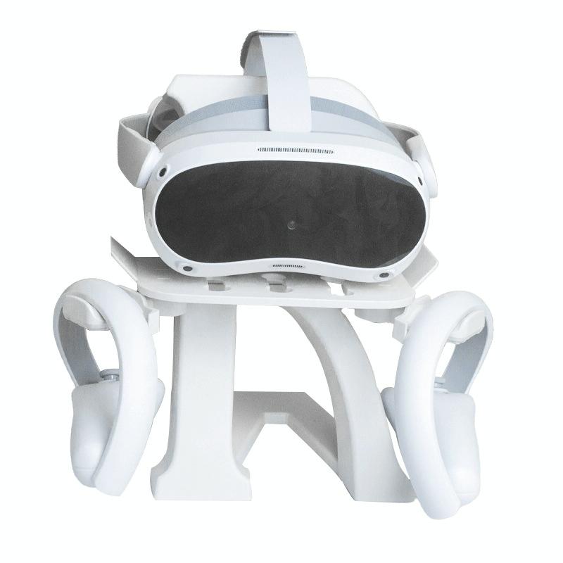 Universal VR Headset Stand for Meta Quest 2 | Display Your Device | Black