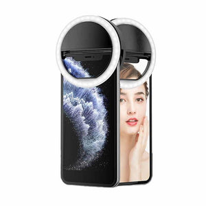 Ring - Shaped Selfie Light for Live Photography | LED Flashlight | White