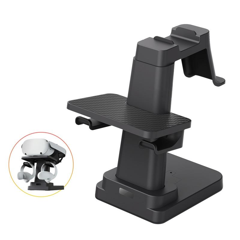 Universal VR Headset Handle Bracket | Compatible with Pico4 | Meta Quest Rift S | HTC | Black
