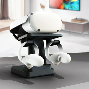 Universal VR Headset Handle Bracket | Compatible with Pico4 | Meta Quest Rift S | HTC | Black