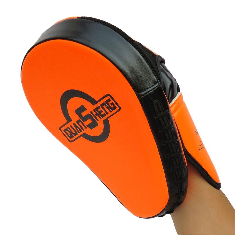 Training Target for Sanda Fighting | Arc Boxing Hand | Fluorescent Orange