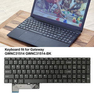 US Version Laptop Keyboard for Gateway N15CS9 / X317H | Dark Grey