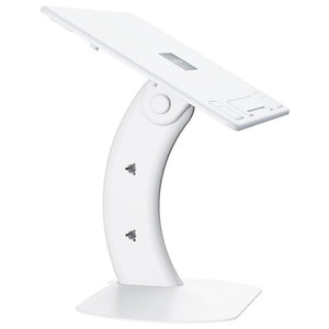 Portable Foldable Laptop Stand | Heightening Bracket | Multifunctional | White