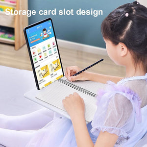 Portable Foldable Laptop Stand | Heightening Bracket | Multifunctional | White