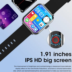 Bluetooth Call Health Monitoring Smart Bracelet | Compact Design