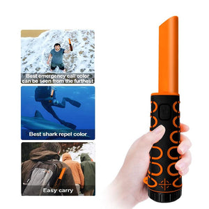 High Sensitivity Underwater Metal Detector | IP68 Waterproof & Convenient | Orange