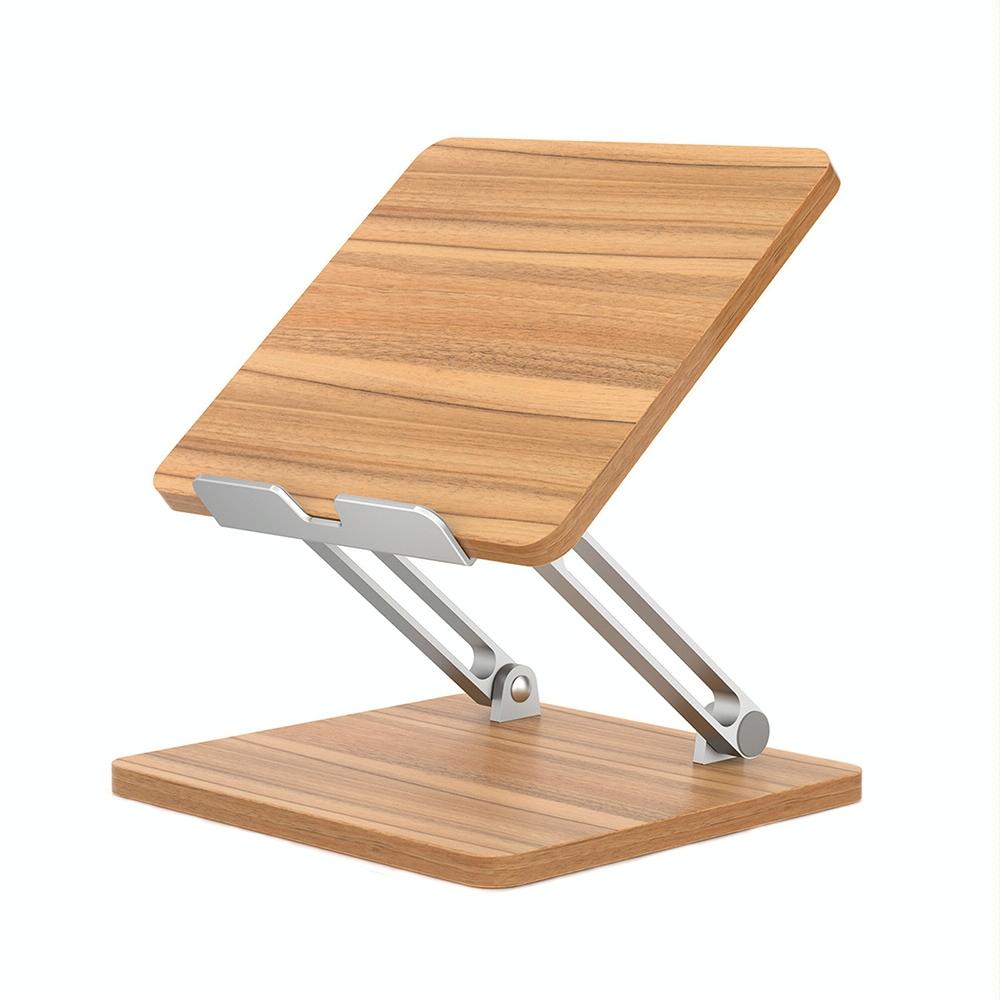 Adjustable Wooden Laptop Stand | Darkwood