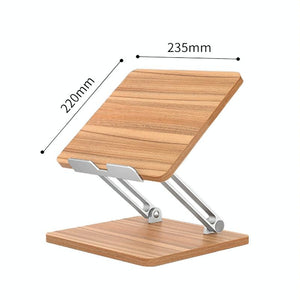 Adjustable Wooden Laptop Stand | Darkwood