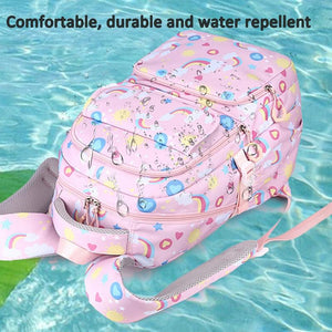 Kids Backpack Set with Lunch Bag & Pencil Case | 3 in 1 | Pink