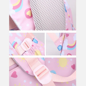 Kids Backpack Set with Lunch Bag & Pencil Case | 3 in 1 | Pink