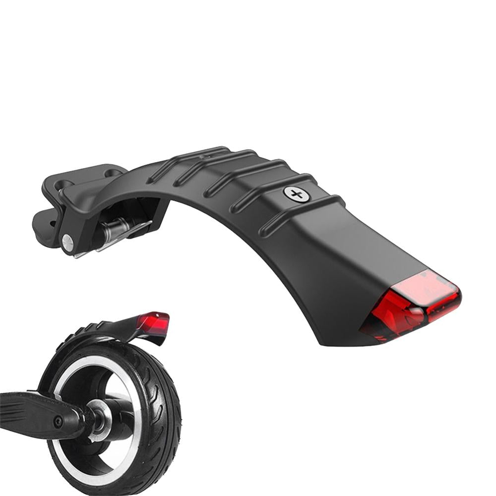 Carbon Fiber Rear Fender | LED Tail Light | Electric Scooters | 5 / 5.5 / 6.5 Inch