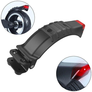 Carbon Fiber Rear Fender | LED Tail Light | Electric Scooters | 5 / 5.5 / 6.5 Inch